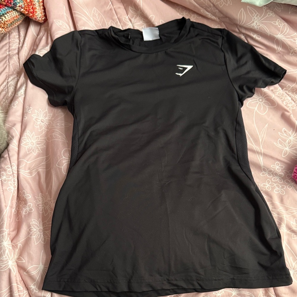 Gymshark Black Short Sleeve Tee